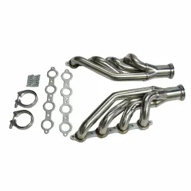 Eh28273 Jonjea Turbo Manifold Exhaust Header For 97-14 Chevy Small Block V8 Ls1/ls2/ls3/ls6 Lsx