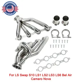 Mt001053 Jonjea Ls Swap Tube Headers 1-5/8 Inch For Chevy Bel Air Camaro Nova S10 Ls1 Ls2 Ls3 Ls6