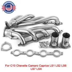 Mt001091 Jonjea For Ls Swap C10 Chevelle Camaro Caprice Conversion Headers Ls1 Ls2 Ls6 Ls7 Lsx