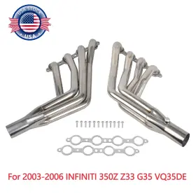 Mt001099 Jonjea Ls Swap Long Tube Headers 1-7/8 Inch For 67-74 Chevy/gm Sbc Ls1/ls6/ls2/ls3/lsx Gen