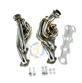 Jt2000ai080 Jt Shorty Headers For 1997-2003 F150 F-150 Xl Xlt King Ranch Lariat 5.4l Triton V8