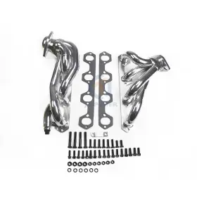 Jt2000ai164 Jt For Ford F150 302 5.0 1-5/8 Shorty Exhaust Headers Polished Silver Ceramic 87-95