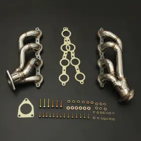 Jt2024022 Jt For 02-13 Chevy/gmc 1500 Trucks 4.8l/5.3l V8 Shorty Headers