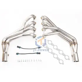 Jt2000ai165 Jt-power Top Version 1-7/8 Inch Long Tube Headers Fits 10-15 Chevy Chevrolet Camaro Ss 6.2l