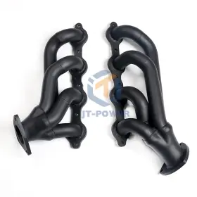 Jt2000ai171 Jt-power For 03-06 Gmc Chevy Sierra Silverado 1500hd 2500hd 6.0l Shorty Headers Ceramic