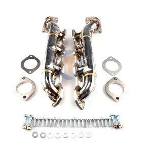 Jt2000ai108 Jutauto Shorty Manifolds For 87-04 Dodge Dakota Gen Iii Hemi Swap Exhaust Headers Bh2375