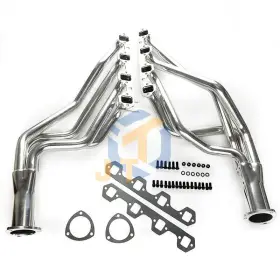Jt2000ai114 Jutauto Ceramic Long Tube Headers For 1964-73 Ford Mercury Mustang/cougar/ranchero V8 Ss