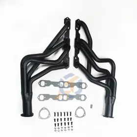 Juta013 Jutauto Long Tube Headers For Chevelle/el Camino Monte Carlo Nova-painted Competition