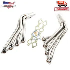 Juta031 Jutauto Long Tube Header Ls Swap 1-3/4 Inch For Chevy Pontiac Buick Ls1 Ls2 Ls3 Ls6