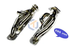 Juta060 Jutauto Shorty Exhaust Headers 1-5/8 Inch For 09-17 Dodge Ram 1500 2wd 4wd 5.7l Hemi V8