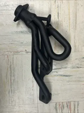 Juta064 Jutauto Shorty Header 96-03 Ram/dakota/ Passenger Side Only 5.2l 5.9l Black Paint 1.5