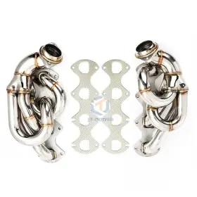 Juta086 Jutauto Shorty Headers For 05-10 Ford Mustang Gt Shelby Bullitt Lujo 4.6l Modular 1-5/8 Inch