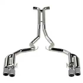 11514520 Kooks For 2018-2024 Mustang Gt 5.0 Valved Shotgun Cat-back Exhaust Carbon Tips