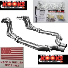 1151h411 Kooks Stainless Steel Long Tube Headers 1-7/8ftft X 3ftft Kit 2015-23 Mustang Gt