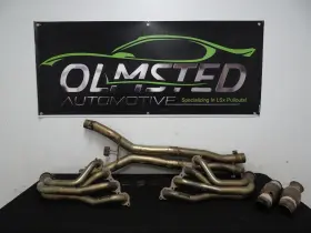 21702500 Kooks 14-19 Corvette C7 Long Tube Headers 1 7/8ftft And 3 Inch Mids Arp 6.2l