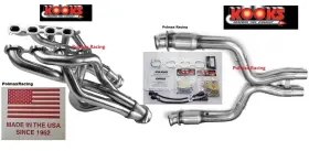 1142h430 Kooks Custom Headers 11422400 1-7/8 X 3 Stainless Steel Long Tube Green Catted X-pipe