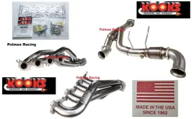 1361h430 Kooks Custom Headers 1-7/8ftft / Green Catted Y- Pipe Kit 2015-2020 F-150 5.0