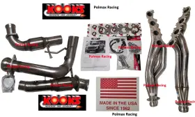 13723300 Kooks Custom Headers 2ftft Long Tube /green Catted Y- Pipe 2024-25 F-150 Raptor R 5.2 V8