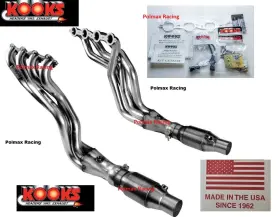 2151h420 Kooks Custom Headers 2251h420 1-7/8ftft Catted Long Tube Kit 2014-15 Camaro Z/28 7.0 Ls7