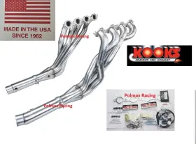 23122400 Kooks Custom Headers 1-7/8ftft Stainless Long Tube Upgrade 2016-19 Cadillac Cts-v 6.2 Lt4