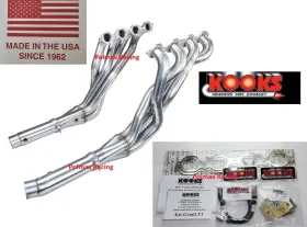 Kooks-22602600 Kooks Custom Headers 2ftft X 3ftft Stainless Steel Long Tube Upgrade 2016-24 Camaro Ss Lt1