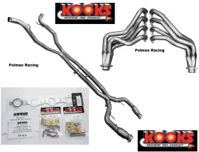 2510h430 Kooks Cutom Headers 1-7/8 X 3 Long Tube Stainless Green Catted X- Pipes Kit