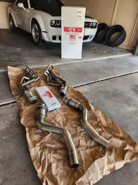 Ksh3101h420 Kooks Headers 2006-2023 Dodge Challenger/charger 1 7/8 With High Flow Cats