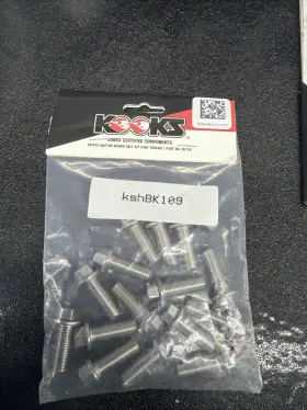 Kshbk109 Kooks Unopened Stage 8 Header Bolt Set Fine Thread Mustang Gt 2011-2023