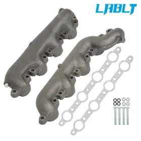 Om307089oc Lablt Left And Right Exhaust Manifolds For Ford F-250 F-350 F59 7.3l V8 1994-1996 1997