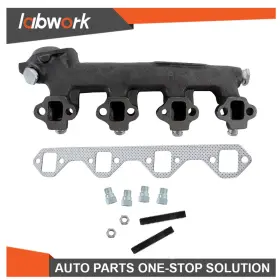 Tl34108q Labwork Right Exhaust Manifold With Gasket Kit 88-96 For Ford E-250 Econoline 5.8l