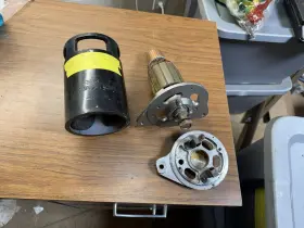 C45pvs5 Lucas 22462e 1957 1958 Jaguar Xk150 Generator 12v Parts Only #1