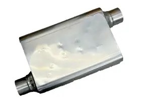 Ss1732 Mac 2 1/4 Inch 2.25 Flowpath Offset In Out Muffler
