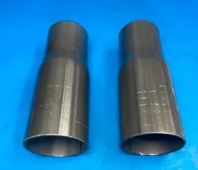 225200 Man Made 2.25 Inch Od To 2.0 14 Gauge Aluminized Steel Exhaust Pipe Reducers Adaptor Usa