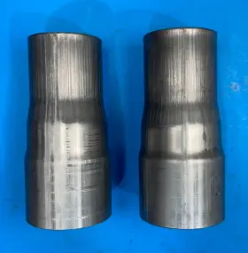 2501d225 Man Made 2.5 Inch Id To 2.25 Od 14 Gauge Aluminized Steel Exhaust Pipe Reducers Adaptor Usa