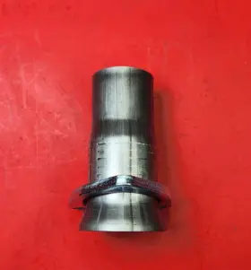 250225ss3x1304 Man Made 1 X 2.5 Inch Ball Header To 2.25 304 Stainless 3 Bolt Socket Collector Reducer Usa