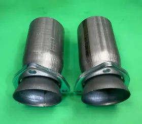 250300ss3 Man Made 2.5 Inch Ball Header To 3 409 Stainless Bolt Socket Collector Reducers Usa