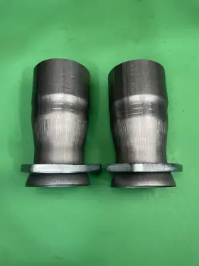 250300ss3304id Man Made 2.5 Inch Ball Header To 3 Id 304 Stainless Bolt Socket Collector Reducers Usa
