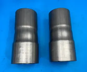 250id225id Man Made 2.5 Inch Id To 2.25 14 Gauge Aluminized Steel Exhaust Pipe Reducers Adaptor Usa