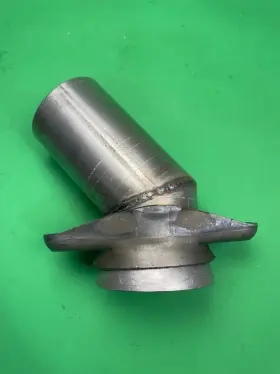 Order2.5 Man Made 250sac Custom Inch Ball Header To 2.5 Id Angled Free Float 2 Bolt Socket Aluminized