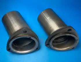 300ac Man Made 3 Inch Header To Od Angle Bolt Free Floating Aluminized Collector Reducer Usa