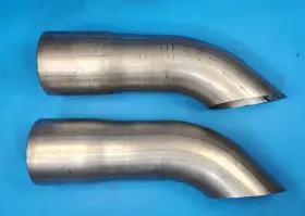3tdid Man Made 3 Inch Id Exhaust Turn Down 14 Gauge Aluminized