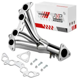Msh-jvthd166 Marshshore For 90-99 Toyota Celica 2.2l O2 Sensor Bung 4-1 Shorty Exhaust Manifold Headers