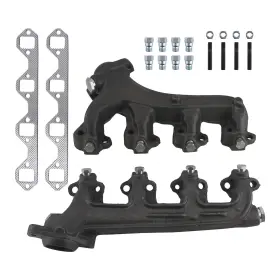 A1ghn7 Maxpeedingrods Lh Rh Manifold Pair For Ford E-250 Club Wagon V8 5.8l 1988-1991 Direct-fit