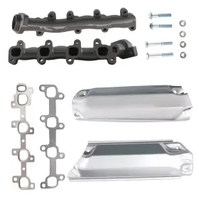 Ag9sy2 Maxpeedingrods New Exhaust Manifolds For Dodge Ram 1500 Dakota V8 4.7l 2004-2007 With Gasket