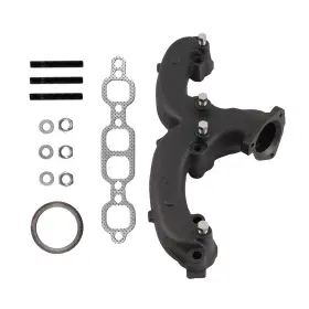 674-199 Maxpeedingrods Doalc4 Cast Iron Exhaust System For Gmc C15/c25/c35 Truck V8 5.0l/5.7l 1969-72