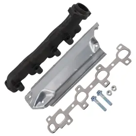 K761tg Maxpeedingrods Left Exhaust Manifold With Gasket Kit For Dodge Ram 1500 Dakota Chrysler V8 4.7l