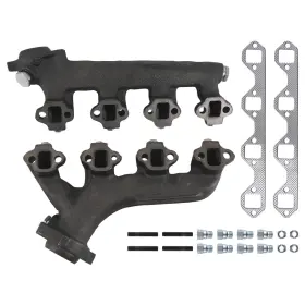 L6pw8e Maxpeedingrods Lh Rh Manifold Pair For Ford E-250 Club Wagon V8 5.8l 1988-1991 Direct-fit