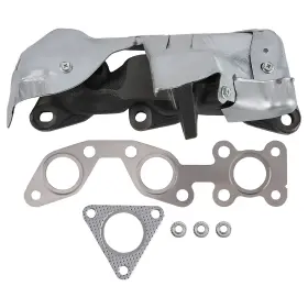 Q6k5c7 Maxpeedingrods New Exhaust Manifold With Heat Shield For Nissan Frontier/xterra 1999-2004 V6 3.3l