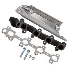 Uagc58 Maxpeedingrods Left Exhaust Manifold With Gasket Kit For Dodge Ram 1500 Dakota Chrysler V8 4.7l