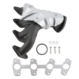 W1e0p9 Maxpeedingrods Exhaust Manifold With Heat Shield For Chevrolet S10/gmc Sonoma 2.2l 1998-2000 2003